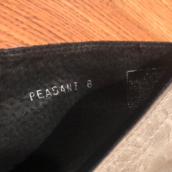 Steve Madden White Leather Boots - Picture 6 of 6